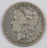 1880 O Morgan Silver Dollar.