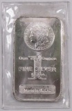 Morgan Dollar .999 Fine Silver 1oz. Ingot.