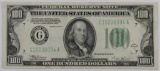 1934-B $100 Federal Reserve Note Chicago, Illinois.