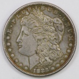 1883 P Morgan Silver Dollar.