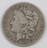 1889 O Morgan Silver Dollar.