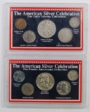 Lot of (2) U.S. Type 5-Coin Sets.