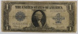 1923 $1 Silver Certificate Note.