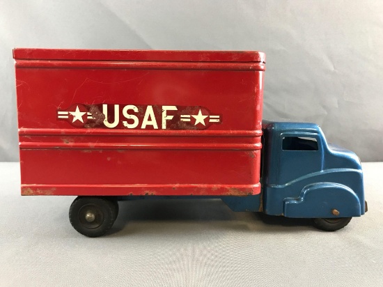 Vintage USAF Metal Toy truck