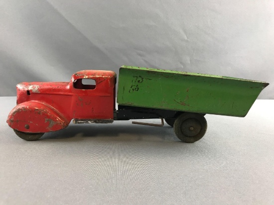 Vintage Metal Toy dump truck
