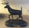 Autumn Colors Metal Buck Statue by B. Black