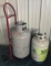 Group of two propane tanks with dolly