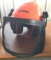 Stihl safety helmet with face guard