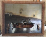 3-D Framed Metal Picture