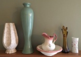 Group of 5 Vases and more