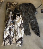 Group of 4 Camouflage Overalls and Pants