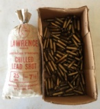 Group of empty ammunition shells