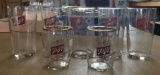 Group of 7 Schlitz Glasses