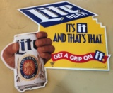 Miller Lite Metal Beer Sign