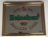 Heineken Mirrored Beer Sign