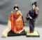 Lot of 2 Geisha Dolls.