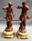 Pair of Bronzes marked Ferrand both Prisonniere.