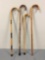 Group of 4 Wooden Canes