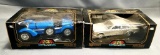 Lot of 2 Burago Diecast Collector Cars.