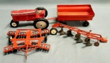 Lot of 4 Vintage ERTL & TruScale Farm Toys.