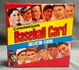 Baseball Card Collector Album filled with Hundreds of Cards.