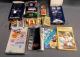 Lot of Hundreds of Collector Football Cards.