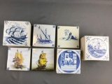 Group of Vintage Trivet/tiles