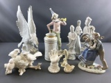 Group of 11 figurines and more