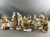 Group of 13 figurines