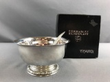 Community silverplate dish and spoon in box