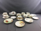 Group of Vintage Miscellaneous Cups and Saucers