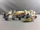 Group of Miscellaneous Vases and more