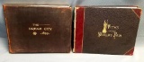 Lot of 2 Chicago 1893 Worlds Fair Columbian Exposition Books.