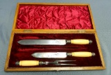 Walker & Hall Sheffield 3pc Cutlery Set.