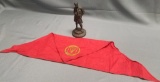 Vintage R.Tait / McKenzie Boy Scout Statue & YMCA Ragger.