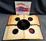 Two Albums and a box filled with 26 Vintage 78 Record Albums