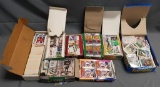 Lot of Hundreds of Collector Football Cards.