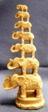 Decorative Chinese Resin Elephant Totem.