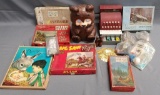 Misc Vintage Cookie Jar, Games & Puzzles.