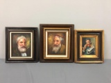 Group of 3 Vintage Signed Oil Paintings