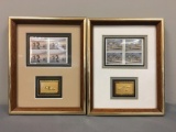 Group of 2 Culbertson Ltd. framed Duck Stamps