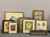 Group of 8 Vintage Miscellaneous Prints and more