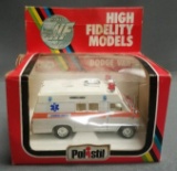 1979 Polistil High Fidelity Models Ambulance.