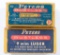 Group of 2 Full Boxes of Peters 9mm Luger ad .32 Winchester Ammunition