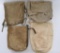 Group of 4 US Military Canvas Bags