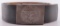 Rare WW2 German Deutsche Reichsbahn (Railway) Belt Buckle with Leather Belt