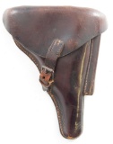 WW1 German Luger Pistol Leather Holster