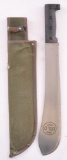 Vintage Machete with Sheath