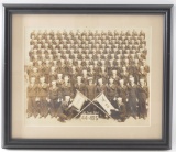 WW2 US Naval Training Camp San Diego California Framed Photograph