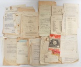 Group of WW2 US Ephemera